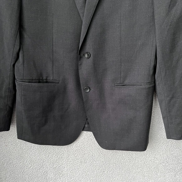 Bonobos Blazer Men 40R Black Standard Fit Stretch Wool Blend 2 Button Sport Coat - Picture 9 of 14